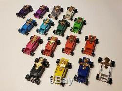 One of every colored DASH chassis ever made, 16 total. Brand new. LAST ONE