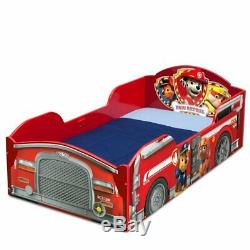 PAW Patrol Toddler Car Bed Kids Bedroom Furniture Boys Frame Vehicle Children