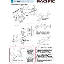 Pacific A-Frame 4 Bike Tow Ball Car Bicycle Rack Boomerang Base