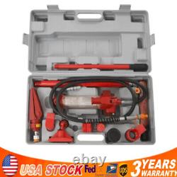 Porta Power Hydraulic Jack Auto Body Frame Machine Kit Lift Ram Heavy Duty 6 Ton