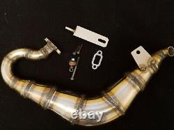 QL racing steel handmade TUNE PIPE exhaust pipe for LOSI 5IVE-T 1/5 rc car gas