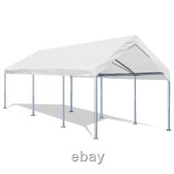 Quictent 10x20FT Outdoor Carport Heavy Duty Steel Frame Garage Car Shelter Shed