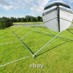 Quictent 10x20FT Outdoor Carport Heavy Duty Steel Frame Garage Car Shelter Shed