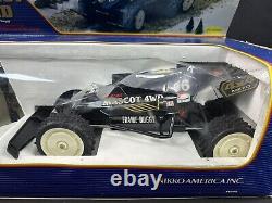 RARE NEW IN BOX NIKKO MASCOT 4WD Frame Buggy RC Car 1987 1/14 Scale #14090 Black