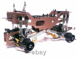 RC Car Aluminum Oil Dampers with Chassis kit for TAMIYA Clodbuster/Bullhead