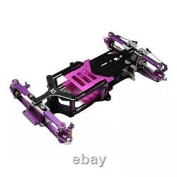 RC Car Chassis 130MM Wheelbase Adjustable to 150MM for 1/18 Radio Racing Vechile