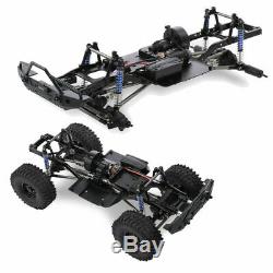 RC Car Chassis Frame&Tires Kit 313mm Wheelbase for 1/10 AXIAL SCX10 II Cars Q9L3