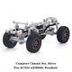 Rc Crawler Metal Chassis Cnc Anodized 1/24 For Axial Scx24 Axi90081 Deadbolt