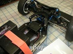 RC Drag Car Chassis Conversion Kit for Associated B6.1 by CCS wheelie bars