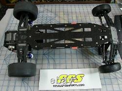 RC Drag Car Chassis Conversion Kit for Traxxas Slash 2.0 2wd by CCS wheelie bars