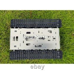 RC Tank Chassis Metal Tracked Robot Chassis Smart Robot Car Disassembled