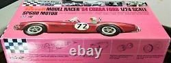 Revell Vintage 1/24 1/25 New 1964 Ford Cobra Slot Car Chassis Box + Cox Amt