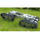 Robot Tank Car Chassis Kit With 4wd Motors For Arduino Diy, 15x8x3.3 Inch