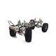 Scx10 1/10 Rc Rock Crawler Cars Kit Cnc Aluminium Alloy 4wd Frame Chassis Silver