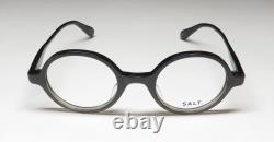 Salt Eddie Handcrafted Round Lenses Genuine Designer Rare Eyeglass Frame/eyewear