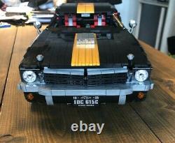 Shelby Ford Mustang Hertz Gt Customized For Lego Technic 10265 T Maxx Hpi Black