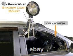 SmartRest Shadow Mount Light Mount for Spotlight on car door frame + Handle