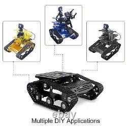 Smart Robot Car Chassis Kit Aluminum Alloy Big Tank Chassis with 2WD Motors f
