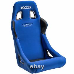 Sparco Sprint L Large FIA Approved Steel Frame Racing Car Bucket Seat Blue