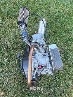 Subaru KX21 Gokart Engine and a Sprint Car Chassis