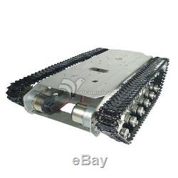 T600 Stainless Steel Tank Truck Robot Chassis Metal Pedrail Intelligent Car