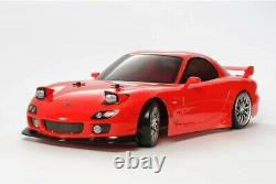 TAMIYA 1/10 Electric RC Car Series No. 648 Mazda RX-7 FD3S TT-02D Chassis On-Road
