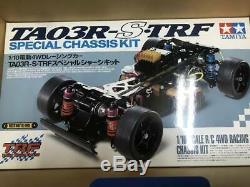 TAMIYA 1/10 RC TA03R-S TRF Special Chassis Kit withLightweight Body 4WD Racing Car