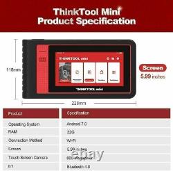 THINKTOOL Mini OBD2 TPMS All System IMMO Auto Diagnostic Tool Code Reader