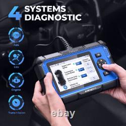 TOPDON AD600S Car Diagnostic Tool OBD2 Scanner ABS SRS EPB SAS TPMS Code Reader
