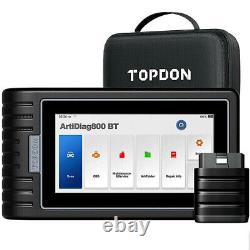 TOPDON AD800BT Car Diagnostic Tool Auto OBD2 Scanner ALL System 28 Reset AutoVIN