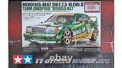 Tamiya 1/10 Mercedes Benz 190E 4WD Kit with TT-01E Chassis motor & ESC #58638-60A