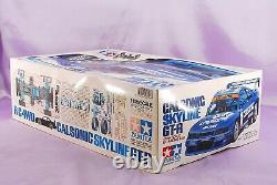 Tamiya 1/10 RC CALSONIC SKYLINE GT-R TL-01 Chassis SHAFT DRIVE 4WD Car #58191