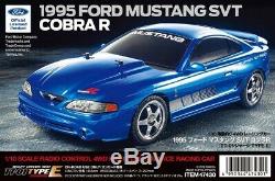 Tamiya 47430 1/10 RC Touring Car TT01E Chassis Ford Mustang SVT Cobra R withESC