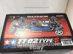 Tamiya 58600 1/10 Scale RC 4WD On-Road Car TT-02 Type S Chassis Kit TT02S