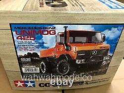 Tamiya 58609 1/10 RC Car CC01 Chassis Mercedes-Benz Unimog 425 Truck withLED+ESC