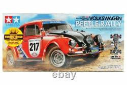 Tamiya 58650 1/10 EP RC Car MF-01X M-Chassis VW Volkswagen Beetle Rally withESC