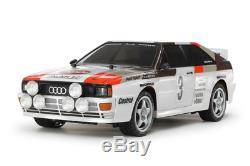 Tamiya 58667 Audi Quattro A2 TT-02 Chassis withESC RC Car 110 Scale Kit