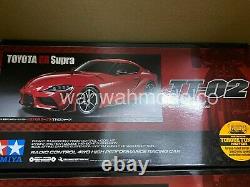 Tamiya 58674 1/10 Scale EP RC Car TT02 Chassis Toyota Supra GR J29 Kit withESC