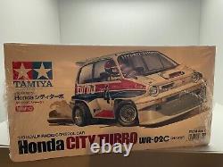 Tamiya Honda CITY TURBO WR-02C Chassis 1/10 Electric RC Car -NEW-FACTORY SEALED