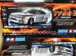 Tamiya Nissan Skyline Gt-r R32 58651 Tt-02d Chassis Drift Spec Rc Car