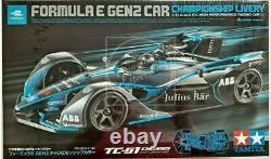 Tamiya RC 1/10 Formula E Gen2 Racing Car Kit 4WD TC-01 Chassis #58681