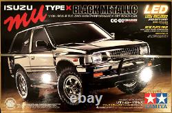 Tamiya RC Car Kit Isuzu Mu Type X Black Metallic Special CC-01 Chassis 47383