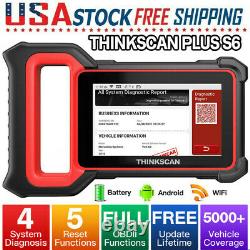 Thinkscan Plus S6 Obd2 Scanner Auto Code Reader ECM/TCM/ABS/SRS Car Diagnostic