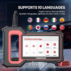 Thinkscan Plus S7 Car OBD2 Scanner Auto Diagnostic Tool ABS SRS BCM TPMS AC IC