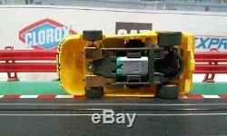 Tomy/ A/fx Yellow Gt40 #8 New Body/w New Mega G+ Chassis/w Gold Rims