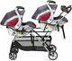 Twin Stroller Universal Frame Double Baby Brothers Trend Infant Car Seats Basket