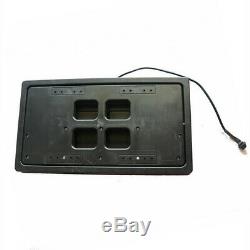 USA Standard Size Car Retractable License Plate Frame Cover with Remote Control