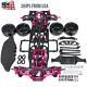 Us 1pc Alloy & Carbon Sakura D4 Awd Ep Drift Racing Car Frame Kit With Wheel Rad