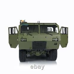 US Stock HG P801 Metal 88 Chassis 1/12 US Military RC Truck Car With Radio Motor
