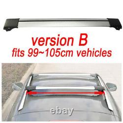 Universal Adjust Car Top Rack Aluminum Cross Bar Roof Cargo Luggage Rack Frame